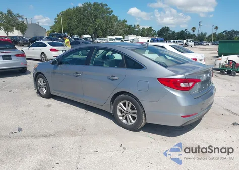 2017 Hyundai Sonata из США, поврежденный, VIN 5NPE24AF0HH578446